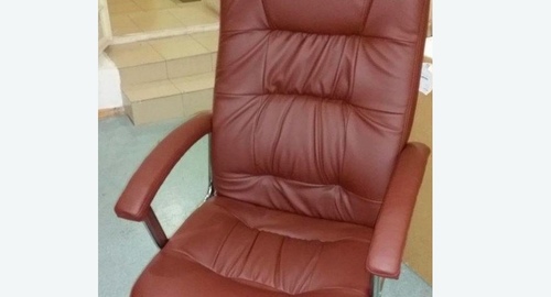 Обтяжка офисного кресла. Рассказовка